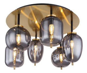 Plafoniera BLACKY I 15345-6DMM