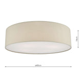 Plafoniera CIERRO CIE5001 Lucente - Home & Lighting