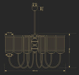 Candelabru Olzano Olz-Zw-6(P) Lucente - Home & Lighting