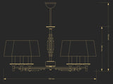 Candelabru Fellino Fel-Zw-6(N/A) Lucente - Home & Lighting