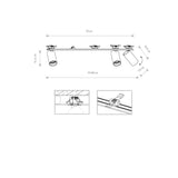 Plafoniera MONO III 7691 Lucente - Home & Lighting