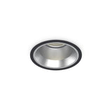 Spot Incastrat OFF ROUND D100 15W 3000K NERO 266558 Lucente - Home & Lighting