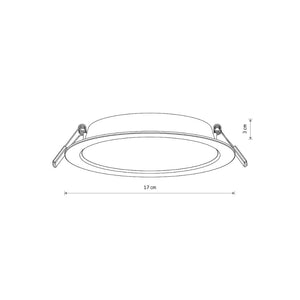 Spot Incastrat MYKONOS LED 15W 4000K 10541
