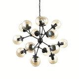 Lustra Kepler Sp18 Nero 162478 Lucente - Home & Lighting