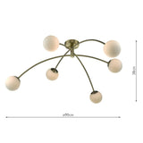 Lustra PUGLIA PUG6475 Lucente - Home & Lighting