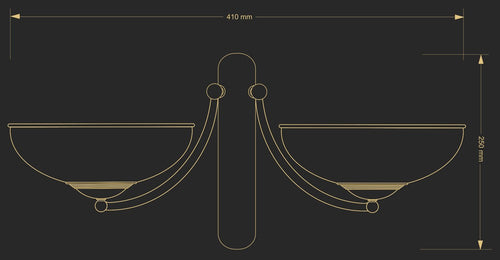 Aplica N N-K-2(P) Lucente - Home & Lighting
