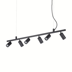 Lustra Dynamite Sp6 Nero 231396 Lucente - Home & Lighting
