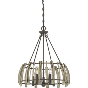 Candelabru WOOD HOLLOW QZ/WOODHOLLOW/5P Lucente - Home & Lighting