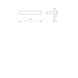 Aplica SOFT WALL LED 60X6 7541