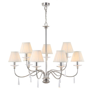 Candelabru FINSBURY PARK FP9 POL NICKEL Lucente - Home & Lighting