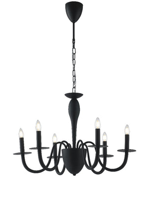 Candelabru I-Armstrong/6 Ner Lucente - Home & Lighting
