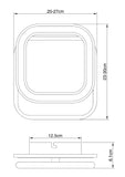 Plafoniera LEVANA 48018-30 Lucente - Home & Lighting