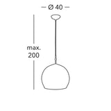 Lustra LUNA 0392.31L.5.Li.SA