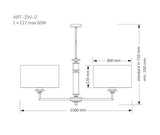 Candelabru ARTU ART-ZW-2(N) Lucente - Home & Lighting