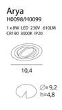 Spot Incastrat ARYA H0099 Lucente - Home & Lighting
