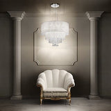 Candelabru Opera Sp6 Bianco 068299 Lucente - Home & Lighting