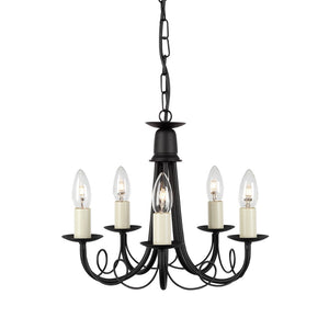 Candelabru MINSTER MN5 BLACK Lucente - Home & Lighting