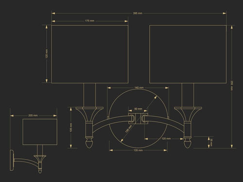 Aplica Decor Dec-K-2(P/A) Aplice Clasice Lucente