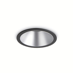 Spot Incastrat GAME FI1 ROUND NERO E ARGENTO 192321 Lucente - Home & Lighting