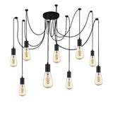 Lustra Squiggle 9669-9Bk Lucente - Home & Lighting