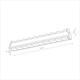 Spot Incastrat MIDI LED RECESSED 10063