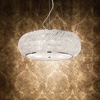 Lustra Pasha' Sp6 Cromo 082158 Lucente - Home & Lighting