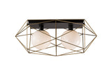 Plafoniera I-Abraxas-Pl2 Oro Lucente - Home & Lighting