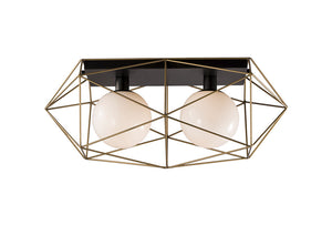 Plafoniera I-Abraxas-Pl2 Oro Lucente - Home & Lighting