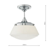 Plafoniera CADEN CAD0150 Lucente - Home & Lighting