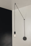 Lustra I-Habitat-Pl1 Ner Lucente - Home & Lighting