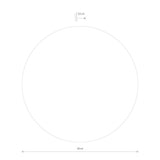 Aplica RING MIRROR LED L 10278