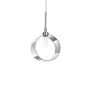 Lustra Anello Sp1 Small Cromo 015316 Lucente - Home & Lighting