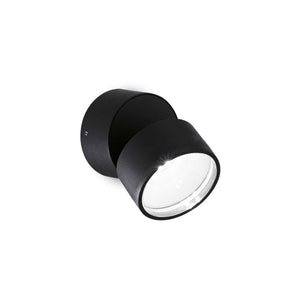 Aplica OMEGA AP ROUND NERO 4000K 285504 Lucente - Home & Lighting