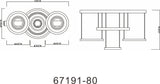Lustra BLASIUS 67191-80