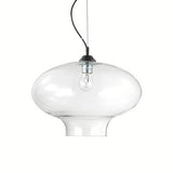 Lustra Bistro' Sp1 Round Transparente 120898 Lucente - Home & Lighting