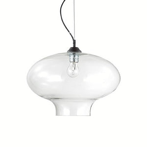 Lustra Bistro' Sp1 Round Transparente 120898 Lucente - Home & Lighting