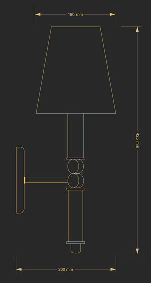 Aplica Tamara Tam-K-1(P/A) Lucente - Home & Lighting