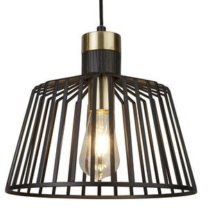 Lustra Bird Cage 9411Bk Lucente - Home & Lighting