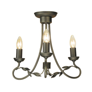 Candelabru OLIVIA OV3 BLK/GOLD Lucente - Home & Lighting