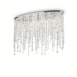 Lustra Rain Clear Pl5 Cromo 008455 Lucente - Home & Lighting