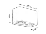 Spot Aplicat KOBALD 2054 Lucente - Home & Lighting
