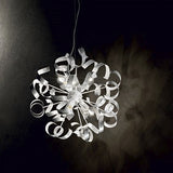 Lustra Vortex Sp6 Argento 101613 Lucente - Home & Lighting