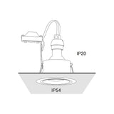 Spot Incastrat FOXTROT 8373 Lucente - Home & Lighting