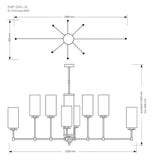 Candelabru EMPOLI EMP-ZWL-8(Z) Lucente - Home & Lighting