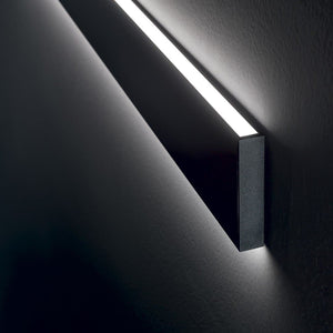 Aplica LINUS AP 4000K NERO 268071 Lucente - Home & Lighting