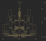 Candelabru Fellino Fel-Zw-21(P/A) Lucente - Home & Lighting