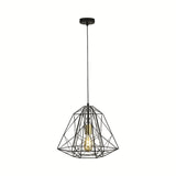 Lustra Geometric Cage 7271Bk Lucente - Home & Lighting