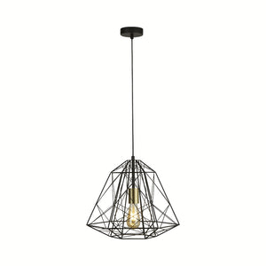 Lustra Geometric Cage 7271Bk Lucente - Home & Lighting