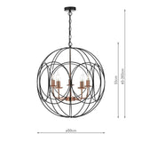 Candelabru PHOENIX PHO0522 Lucente - Home & Lighting