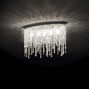 Lustra Rain Clear Pl5 Cromo 008455 Lucente - Home & Lighting